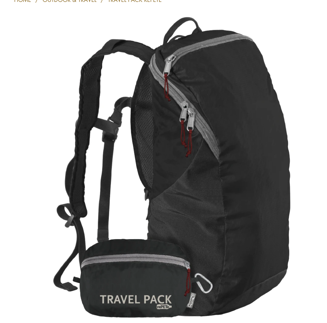 Compact travel clearance backpack